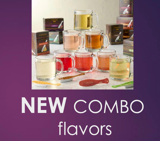 T-Spoon™ Combo (Mango & Peach, Cherry, Black, Chamomile)