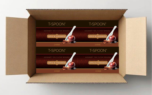 T-Spoon™ Apple Caramel & Cinnamon - 96 ct (4Boxes)